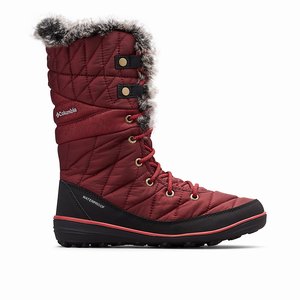 Columbia Heavenly™ Omni-Heat™ Lace Up Stövlar Dam Röda (CSFPB6025)